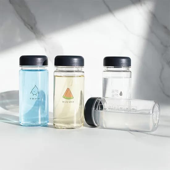 가쯔 마이보틀 물병 텀블러, 수분보충, 400ml, 4개