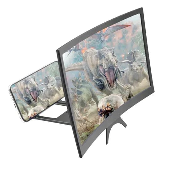스마트 스크린 휴대폰 돋보기 10 플랫형 레드 1개