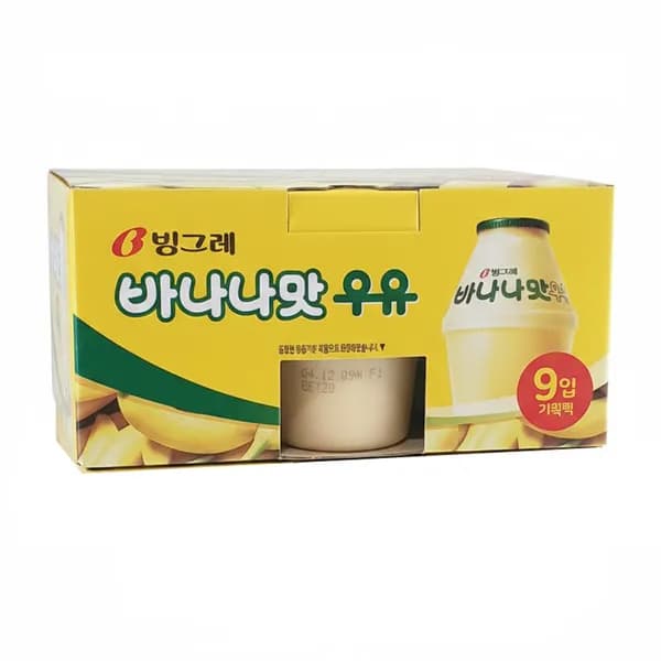 빙그레 바나나맛우유 240ml 9개