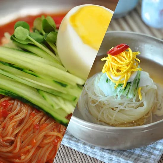 참도깨비 부산밀면 반반밀면 10인분 2kg 1세트