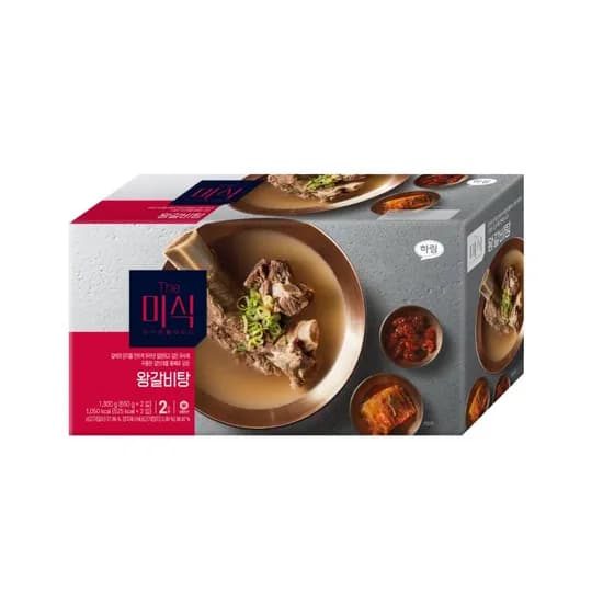 The미식 왕갈비탕, 1300g, 1개