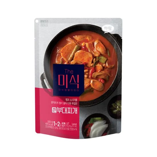 하림산업 The미식 큰 부대찌개, 500g, 1개