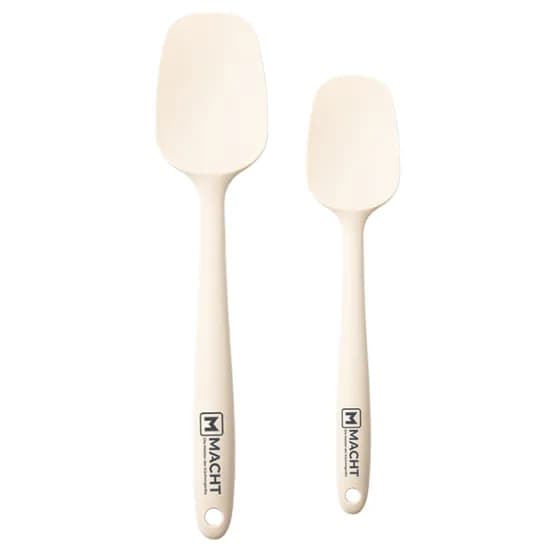 마흐트 프리미엄 실리콘 요리스푼, 27cm, 1개 + 미니 요리스푼, 20.7cm, 1개