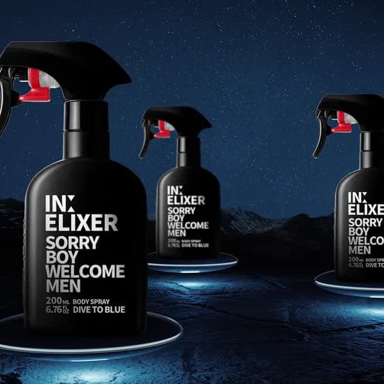 이넬릭서 바디스프레이, 다이브투블루, 200ml, 3개