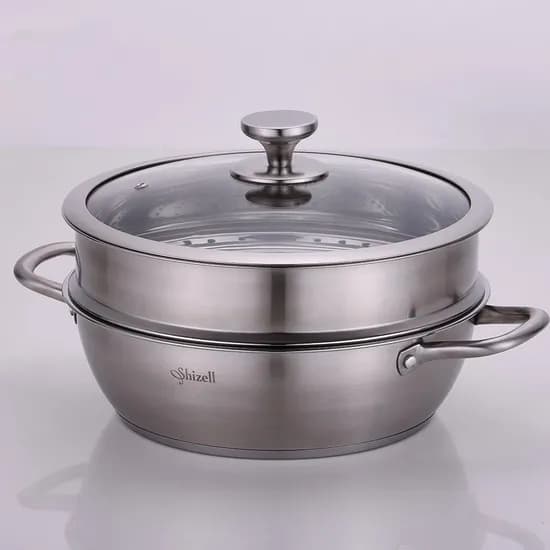 쉬젤 러반 스테인레스 IH 찜전골냄비, 30cm, 1개