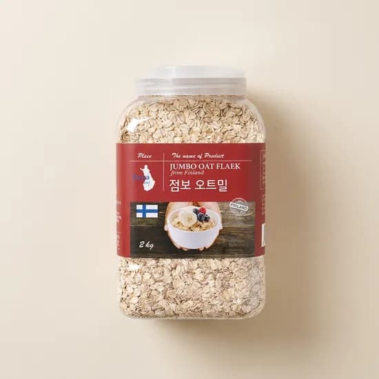 Pureun 점보 오트밀 2kg 1개 10,500원