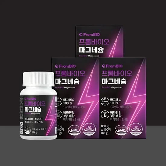프롬바이오 마그네슘 850mg 100정 3박스