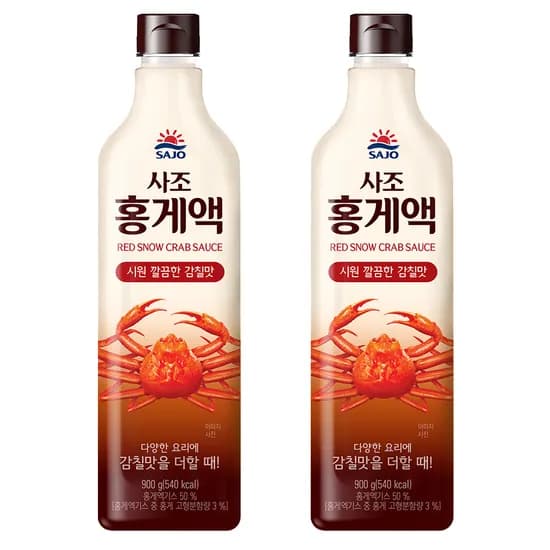 사조 홍게액 900g 2개 15,900원