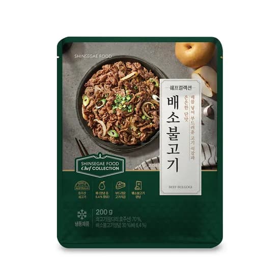쉐프컬렉션 배소불고기, 200g, 3개