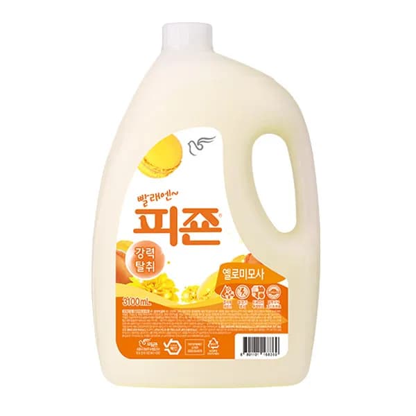 피죤 옐로 미모사 섬유유연제 3100ml 1개