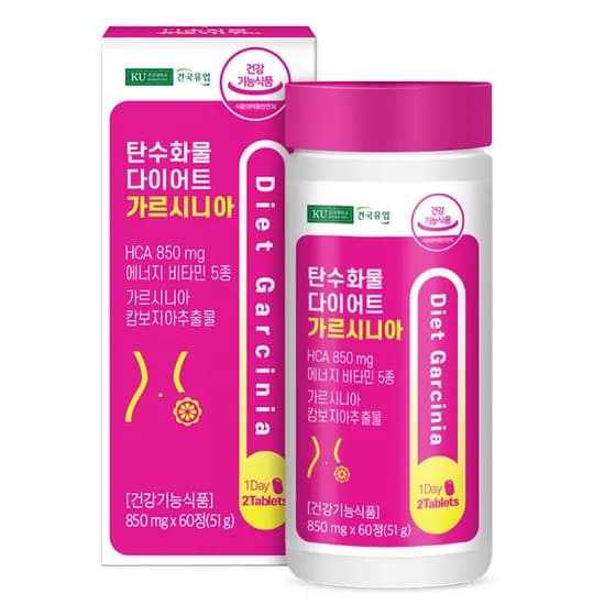 건국유업 탄수화물 다이어트 가르시니아 60정 1개