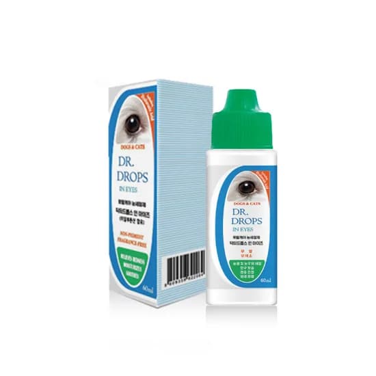 메이웰 닥터드롭스 인 아이즈 반려동물 눈 세정제, 60ml, 1개