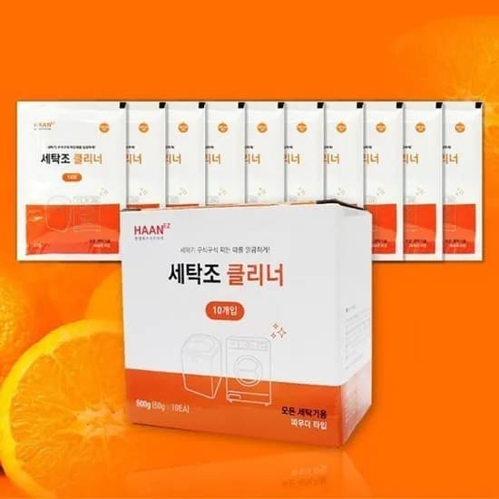 한경희 세탁조 클리너 50g 10개입 1박스