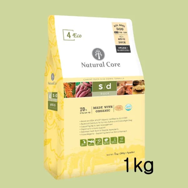 네츄럴코어 에코4 슬림다운 오리 1kg 1개 12,520원