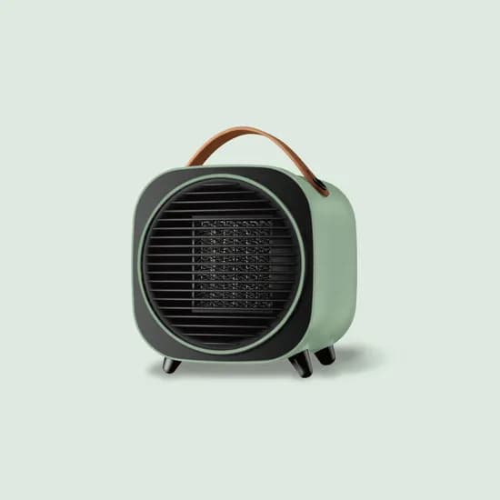 에펠 미니 PTC 전기 온풍기 EGH-MP1000, 카키, 1개