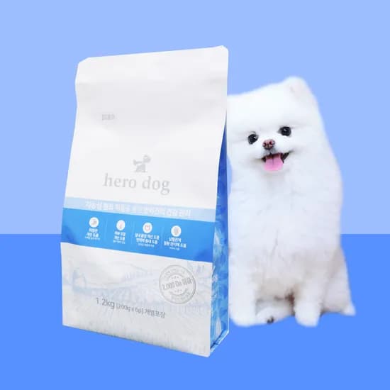 히어로독 강아지사료, 1.2kg