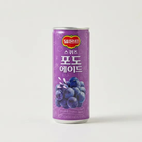 델몬트 스퀴즈 포도 에이드 240ml 30개