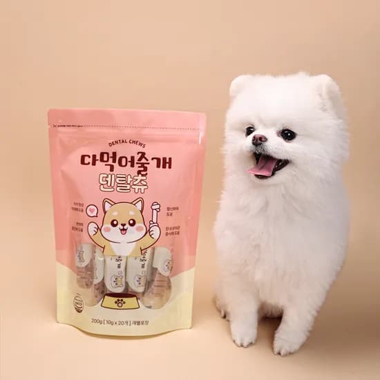 다먹어줄개 강아지 덴탈츄 하이포알러제닉 200g, 1팩