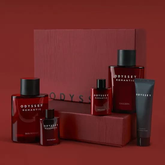 오딧세이 로맨틱 스킨케어 2종 세트 스킨 130ml 에멀전 130ml 1개