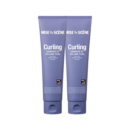 미쟝센 컬링 에센스 2X 볼륨컬, 150ml, 2개