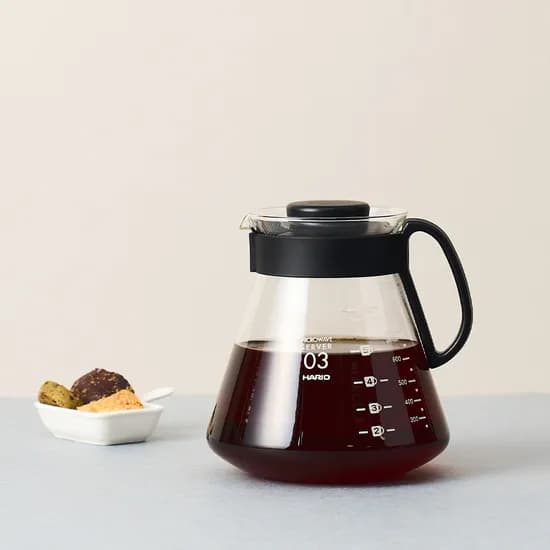 하리오 커피 드립서버, XVD-80B, 800ml, 1개
