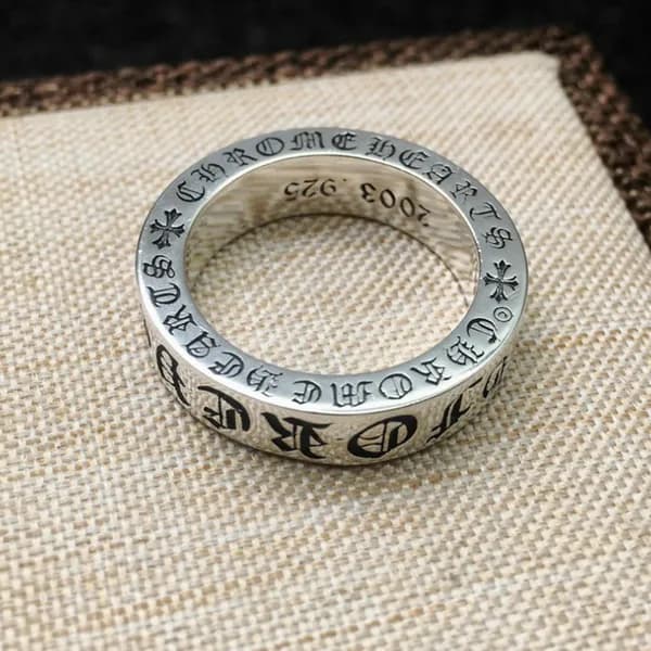 남자 써지컬 레터링 패션 반지 6mm 9호 1개