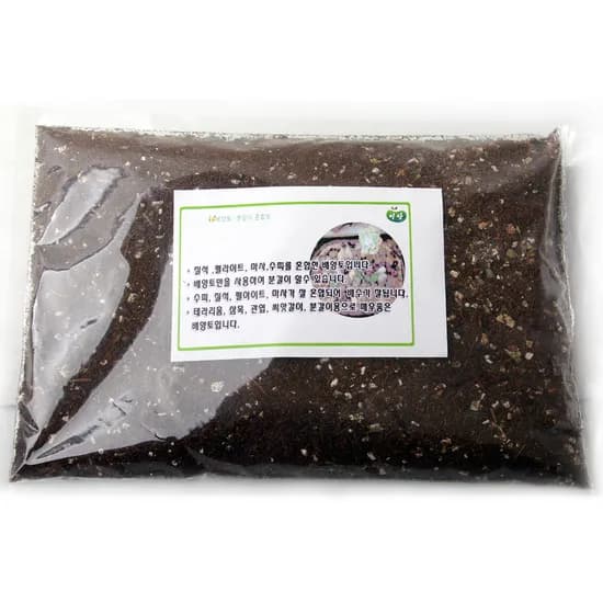 배양토 분갈이 혼합토, 2L