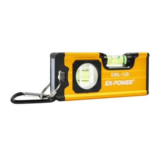 EX-POWER 자석 수평계 재단용자 EML-120 120mm 1개