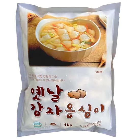 에스에이치푸드 옛날 감자옹심이 1kg 1개