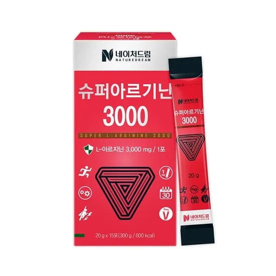 네이처드림 슈퍼아르기닌3000 20g 15포