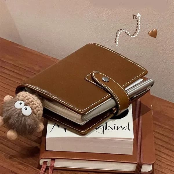 M5 바인더 다이어리 5공 브라운 1개 11,500원