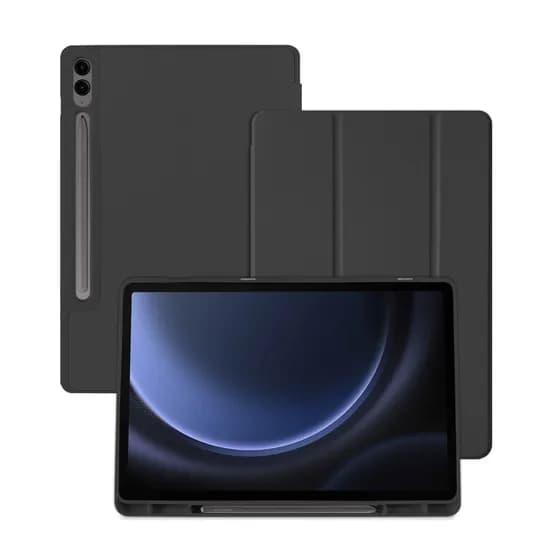 라이노핏 노블 케이스, 갤럭시탭 S9 FE+, 블랙, 1개