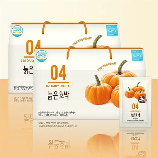 늙은 호박즙 90ml 60포 1개
