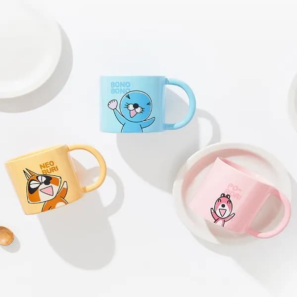 데이니즈 보노보노 뚱머그컵 400ml 1개