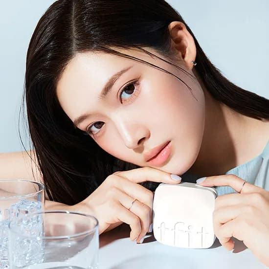 티핏 베이스 핏 톤 업 선 쿠션 아이시 화이트 12g 1개