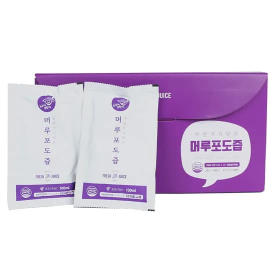 농부야부탁해 머루포도즙 100ml 30개