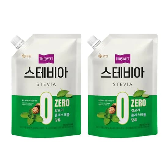 큐원 트루스위트 스테비아 380g 2개