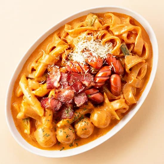 애슐리 토핑 듬뿍 로제떡볶이 2인분 800g 1개
