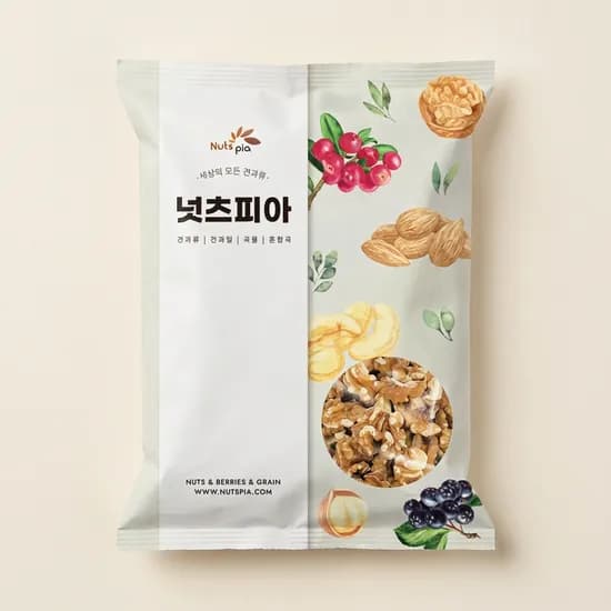 넛츠피아 호두 1/4태 1kg 1개
