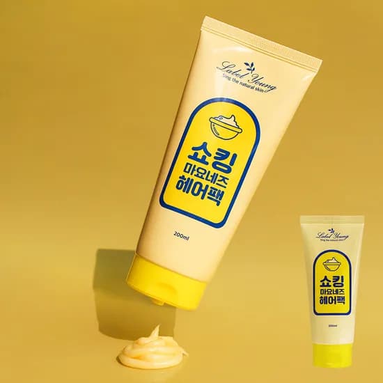 라벨영 쇼킹마요네즈 헤어팩 200ml 1개