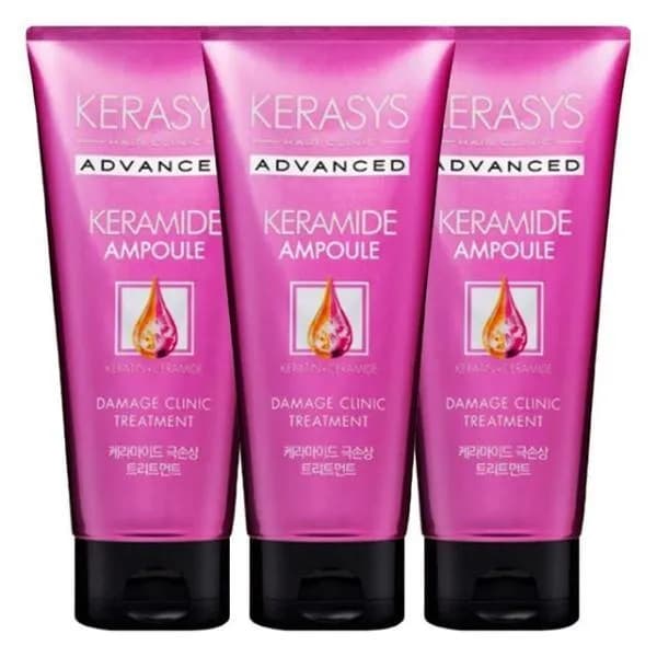케라시스 케라마이드 극손상 클리닉 트리트먼트 200ml 3개