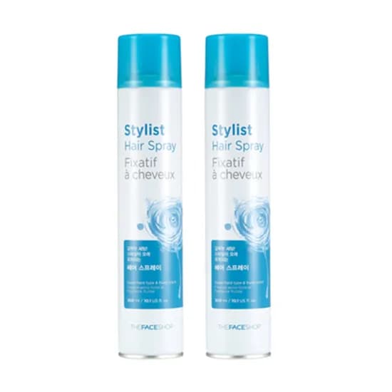 더페이스샵 스타일리스트 헤어 스프레이 300ml 2개