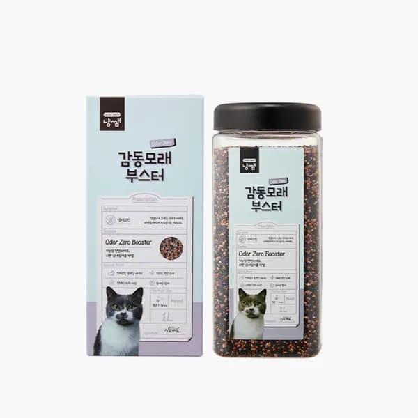 냥쌤 감동모래 부스터 오도제로 1L 1개 10,900원