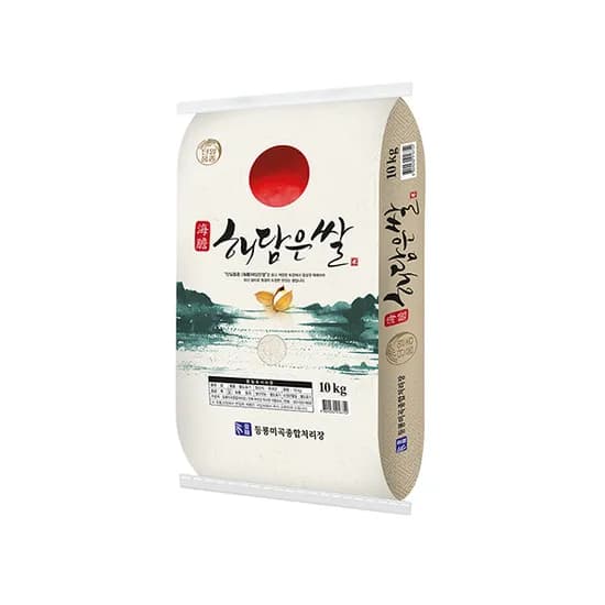 해담은 쌀 단일품종 상등급 10kg 1개