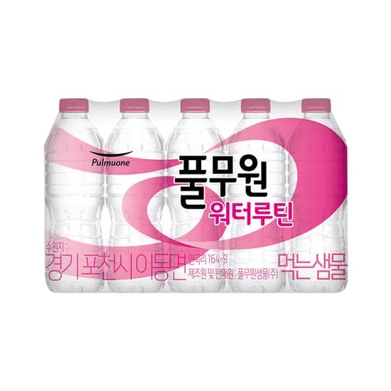 풀무원 워터루틴 생수, 라벨랜덤, 500ml, 40개