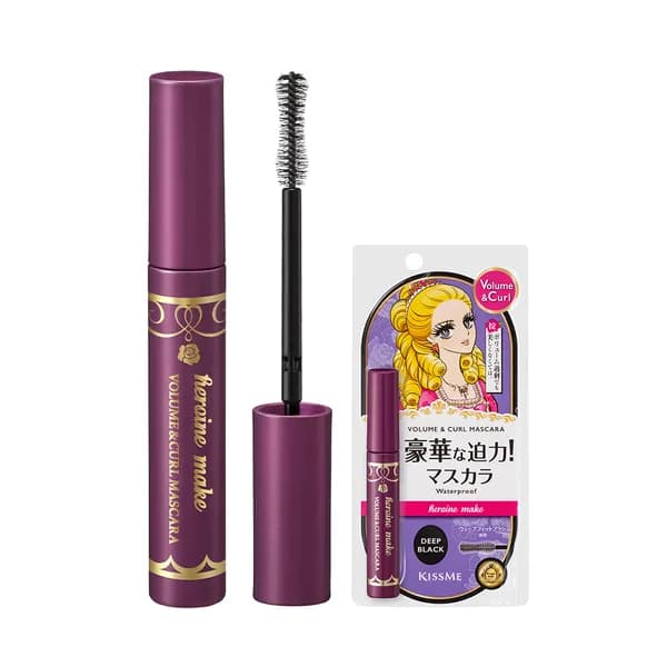 키스미 히로인메이크 볼륨앤컬 마스카라 EX, 딥블랙, 6g 17,000원