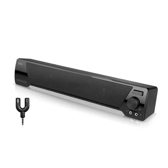 브리츠 사운드바 PC 스피커, BA-R1, 블랙, 1개