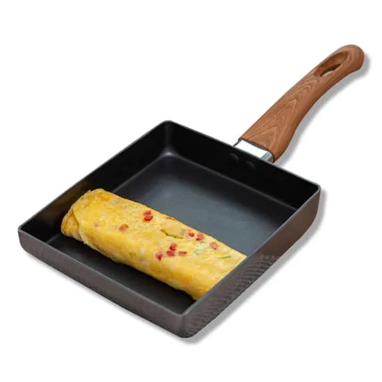 제너 오펜 인덕션 티타늄코팅 계란말이 에그팬, 18cm, 1개