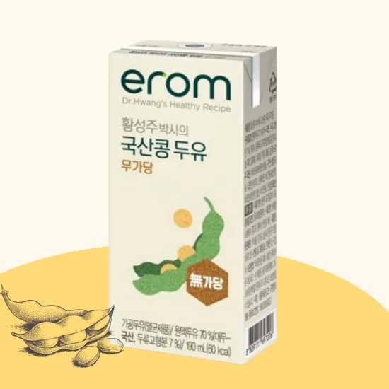이롬 황성주 박사의 국산콩 두유 무가당, 190ml, 16팩