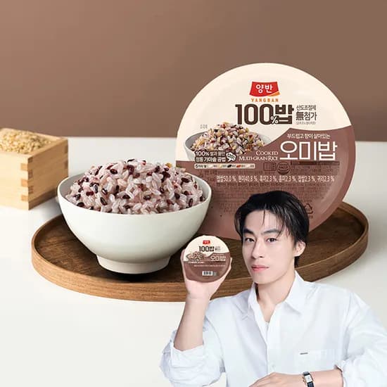 동원 양반 100밥 오미밥, 130g, 24개